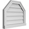 Ekena Millwork Octagonal Top Surface Mount PVC Gable Vent w/ 2"W x 2"P Brickmould Sill Frame, 22"W x 18"H GVPOT22X1803SN - alternate 5